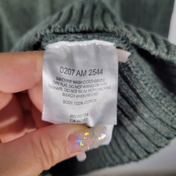 Columbia XL Men ribbed sweater pullover cotton - Picture 4 of 7